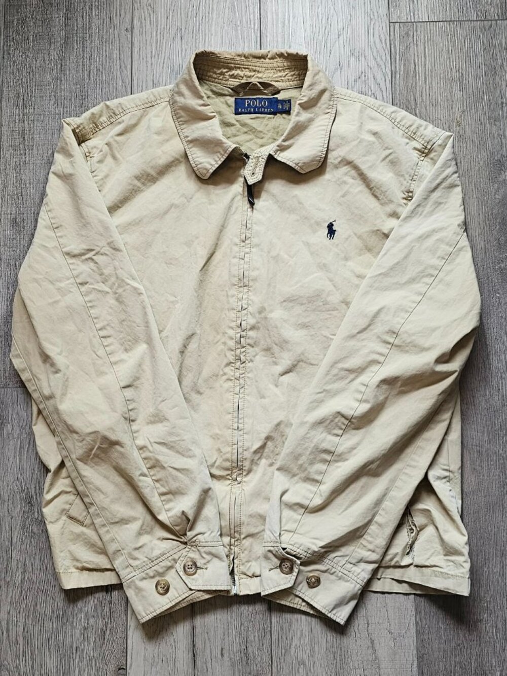 Vintage Polo Ralph Lauren Windbreaker Jacket Size XL (Tear Flaw)